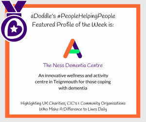 Graphic showing the logo and short descriptor of aDoddle's Featured Profile of the week. Content is in the text section.